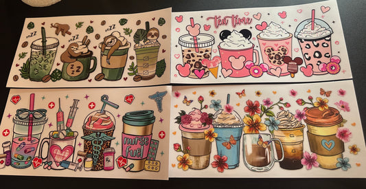 Decals - add when purchasing a cup only -