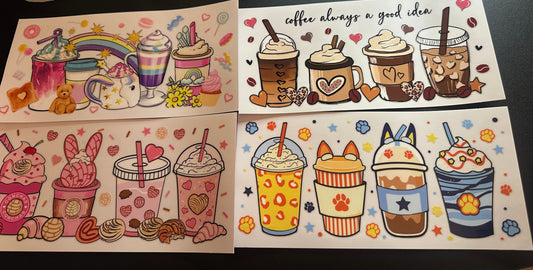 Decals - add when purchasing a cup only -