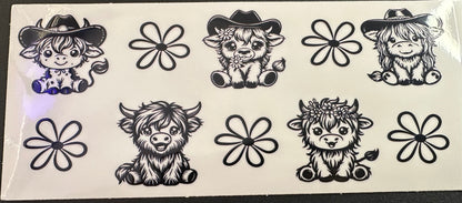 Decals - add when purchasing a cup -