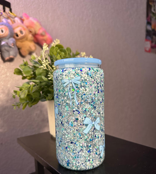Custom snow globe cup -12 oz - 16oz