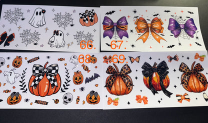 Decals - for cups only will not ship extra decals -