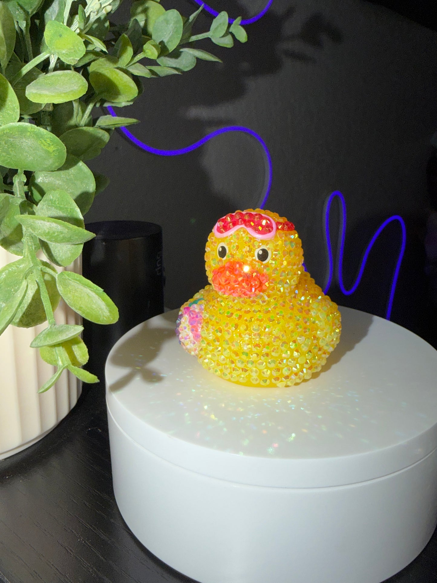 Rhinestone Duck - beach ball