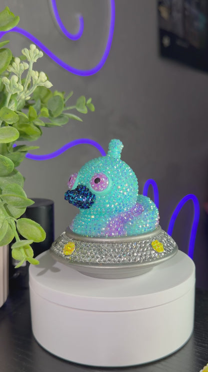 Rhinestone Duck - alien